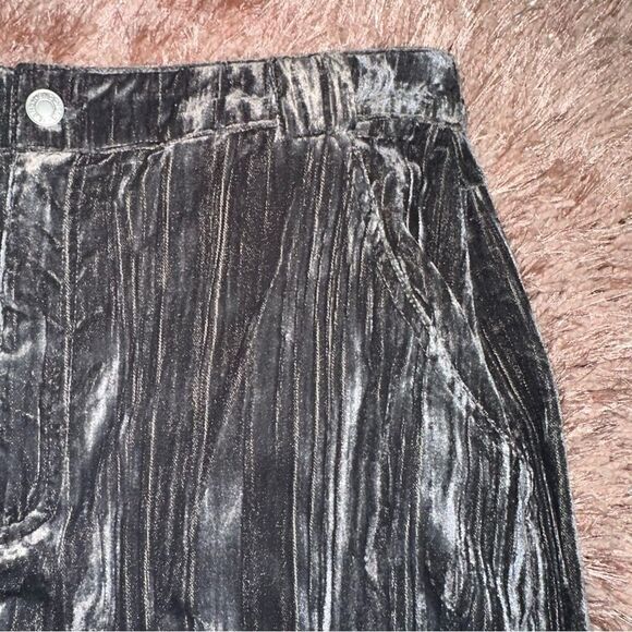 Pretty Garbage Griseta Velvet Cargo Pants in Green sz M NWT - Picture 11 of 16